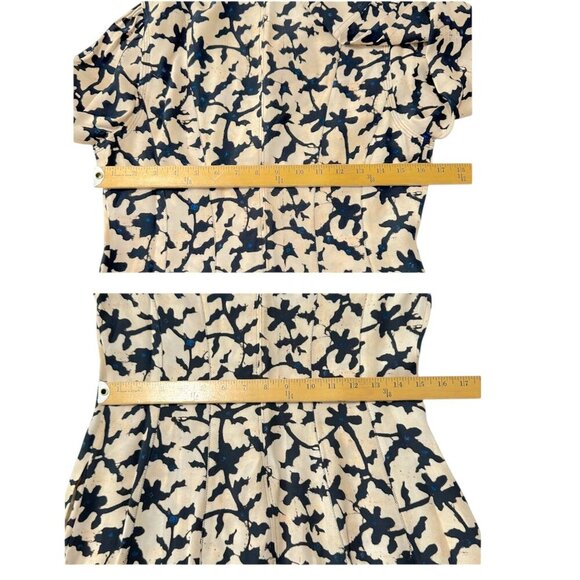 Ulla Johnson Roanne Printed Crepe Mini Dress, Size 4, Moonstone, New with tag - Picture 13 of 15